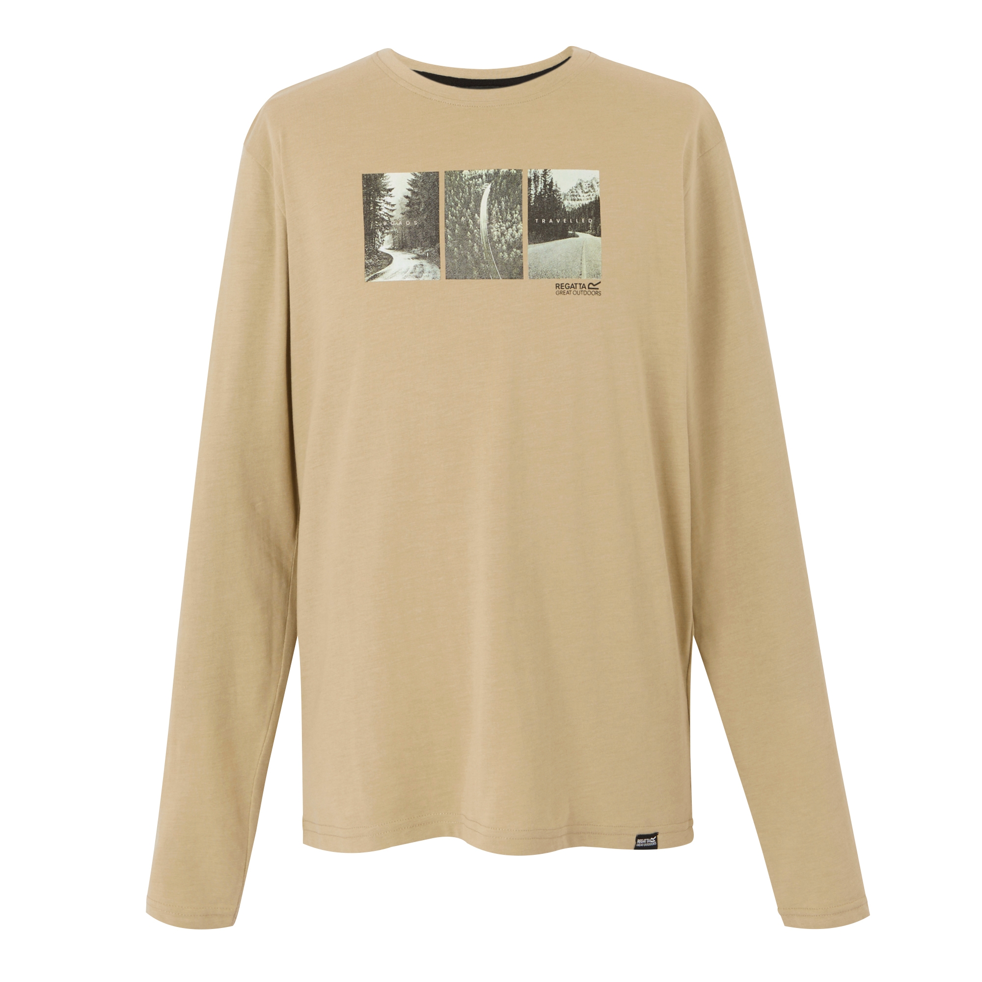 Regatta Heren maylow photograph t-shirt met lange mouwen