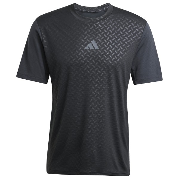 Adidas  Power 3 Stripes Tee - Sportshirt, zwart/grijs