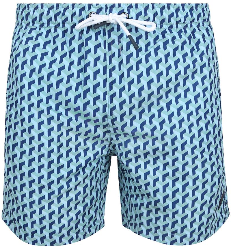 Suitable Zwembroek Print Blauw