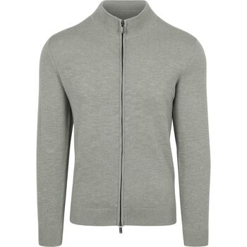 Suitable Sweater  Vest Slub Yarn Lichtgroen