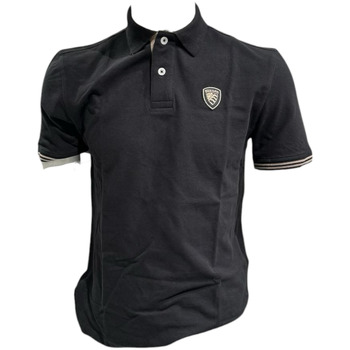 Blauer Polo Shirt Korte Mouw  -