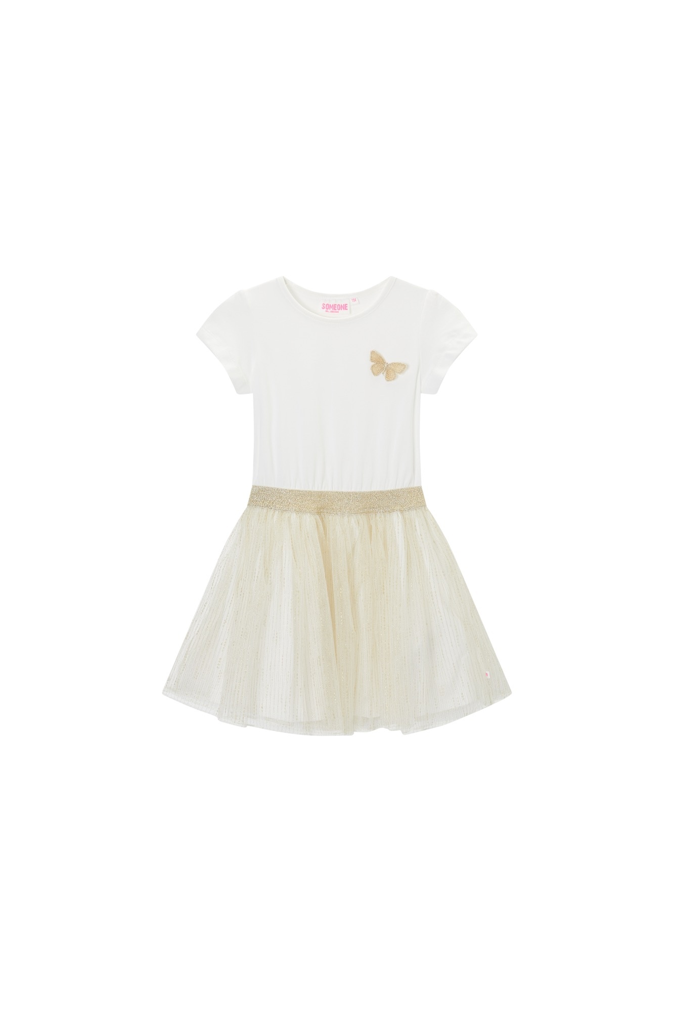 Someone Zomer jurk meisjes - ecru - amina