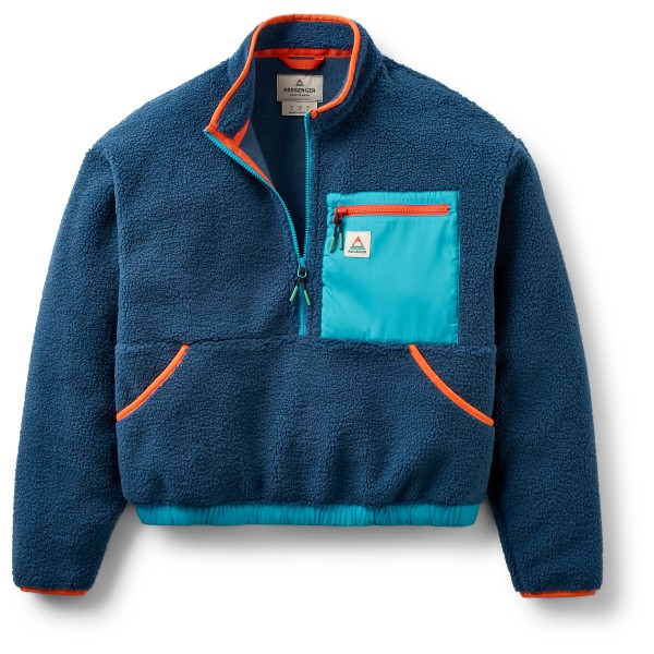 Passenger  Women's Ravi Recycled Fleece - Fleecevest, blauw