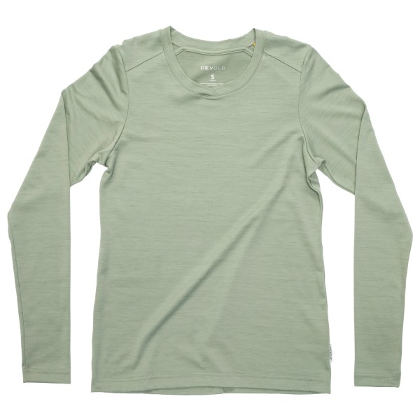 Devold  Women's Premium L/S - Merinoshirt, groen/olijfgroen