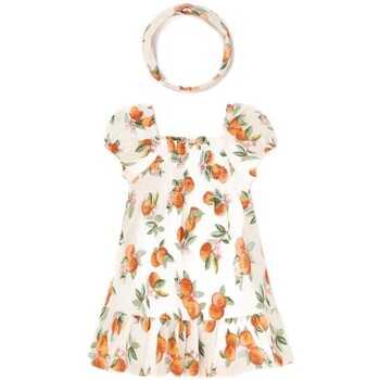 Mayoral Jurk  1923 Vestido estampado diadema Naranja