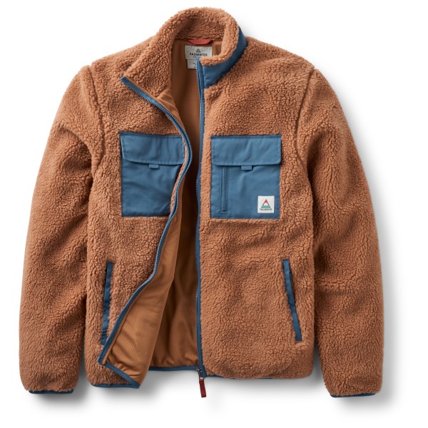 Passenger  Valiant Deep Pile Fleece - Vrijetijdsjack, bruin