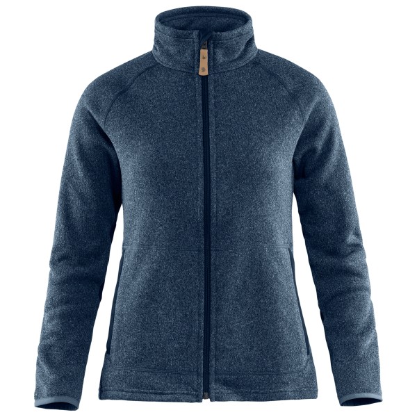 Fjällräven  Women's Övik Fleece Zip Sweater - Fleecevest, blauw