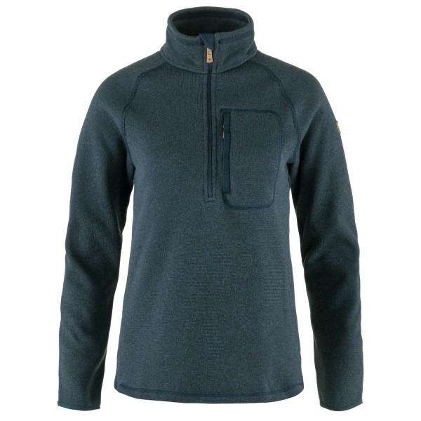 Fjällräven  Women's Övik Fleece Half Zip - Fleecetrui, blauw