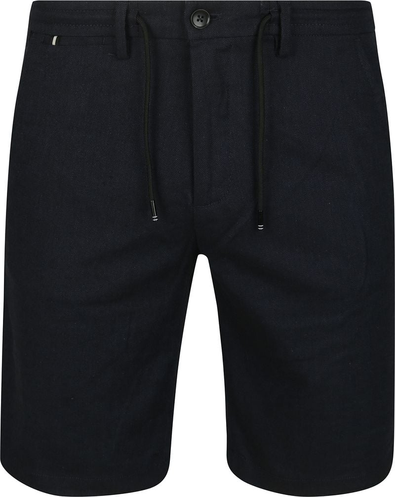 Vanguard V11 Short Herringbone Linen Blend Navy