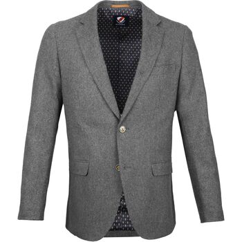 Suitable Blazer  Blazer Nibe Grijs Herringbone