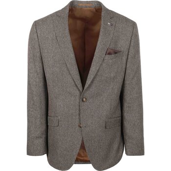 Suitable Blazer  Colbert Heleen Melange Bruin