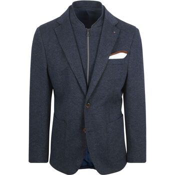 Suitable Blazer  Colbert Inlay Lommer Navy