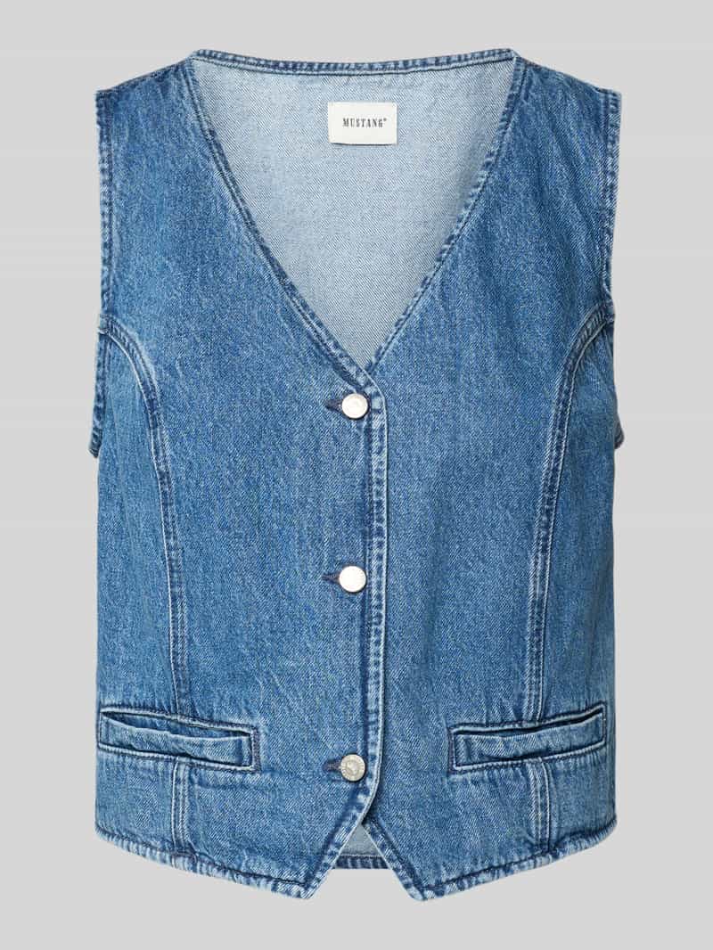 Mustang Outdoorjack Dames Style Tull Denim
