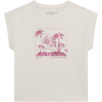 Guess T-shirt Korte Mouw  T-shirt fille Midi