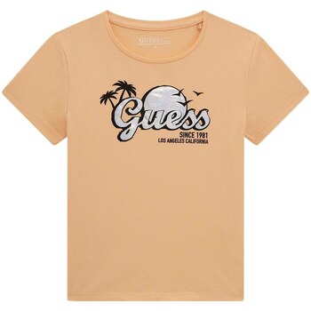 Guess T-shirt Korte Mouw  T-shirt fille Midi