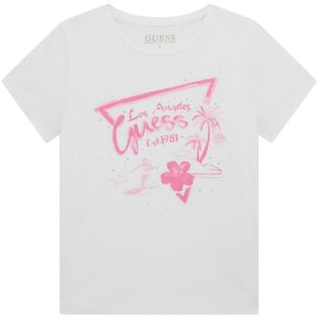 Guess T-shirt Korte Mouw  T-shirt fille Midi
