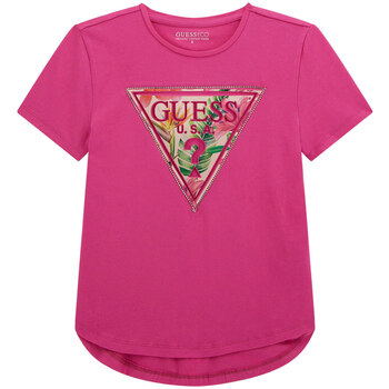 Guess T-shirt Korte Mouw  T-shirt fille High Low