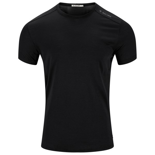 Aclima  LightWool 140 Trail Tee - Merinoshirt, zwart