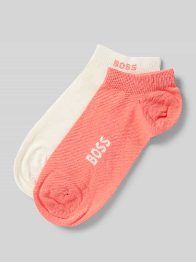 BOSS Sneakersokken 2P AS LOGO CC W met een logo-opschrift (2 paar, Set van 2)