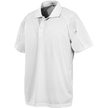 Spiro Polo Shirt Korte Mouw  Polo Performance aircool blanc