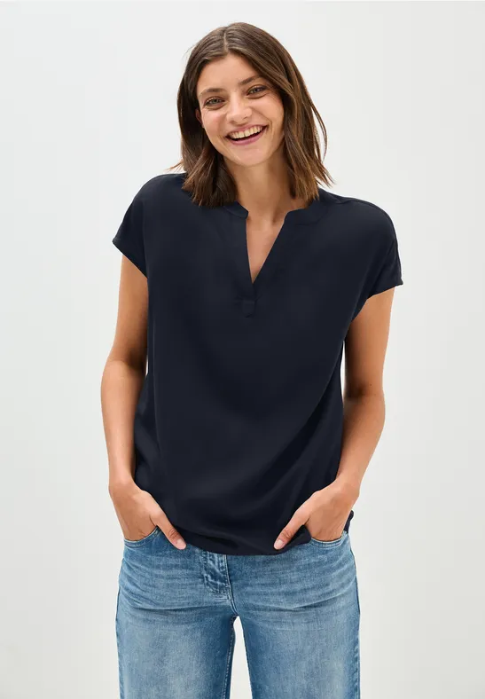 Cecil Blouseshirt in effen kleur