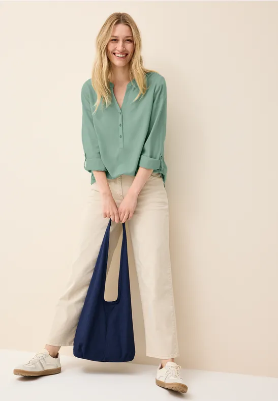 Cecil Blouse in effen kleur