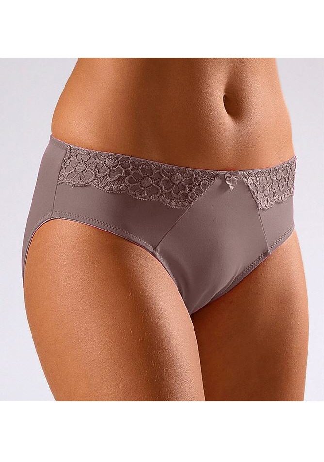 Lascana Slip met kanten inzetten opzij