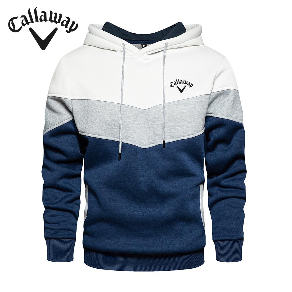 NB Fashion Callaway Borduurwerk Nieuwe Hoge Kwaliteit Merk Heren Hoodie Herfst Winter Hip-hop Straat Capuchon Trui Koppel Hoodie L legergroene kleur