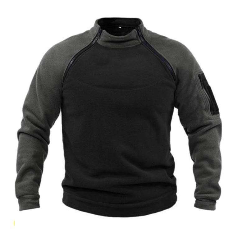 NB Fashion Casual fleece-sweatshirt voor heren M kaki