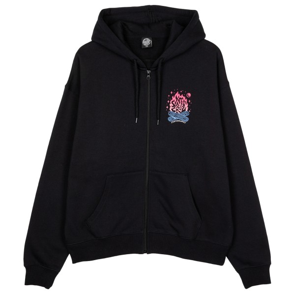 Santa Cruz  Women's Starry Campfire Zip Hood - Hoodie, zwart