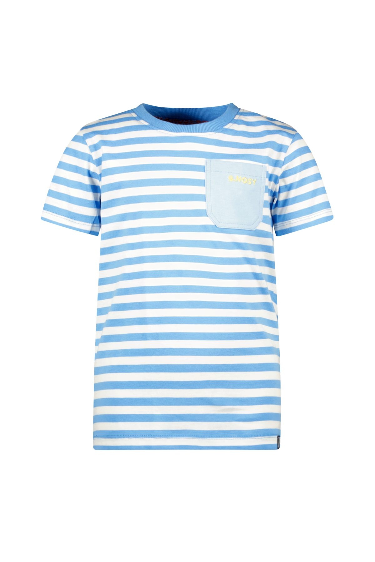 B.Nosy zomer t-shirt jongens - blauw gestreept - Tripp