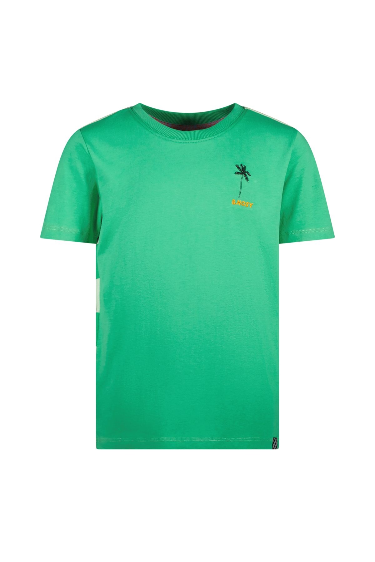 B.Nosy zomer t-shirt jongens - groen met strepen - Timmy