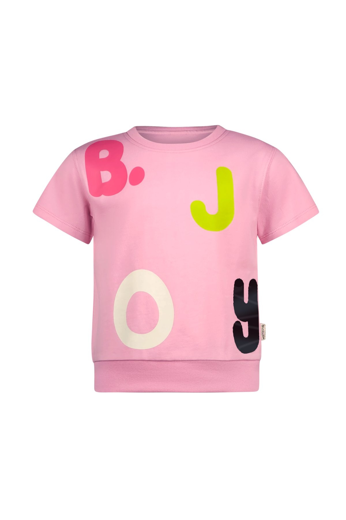 B.Nosy zomer sweat shirt meisjes - roze glazuur - Sadie