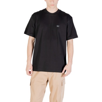 Calvin Klein Jeans Polo Shirt Lange Mouw  WOVEN LABEL RELAXED J30J326857