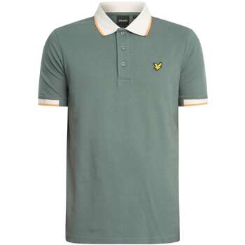 Lyle & Scott Polo Shirt Korte Mouw Lyle & Scott Half gekanteld poloshirt