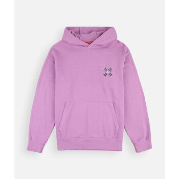 Oxbow Sweater  Retro 4flo fleece capuchon met borstprint SEREGOR