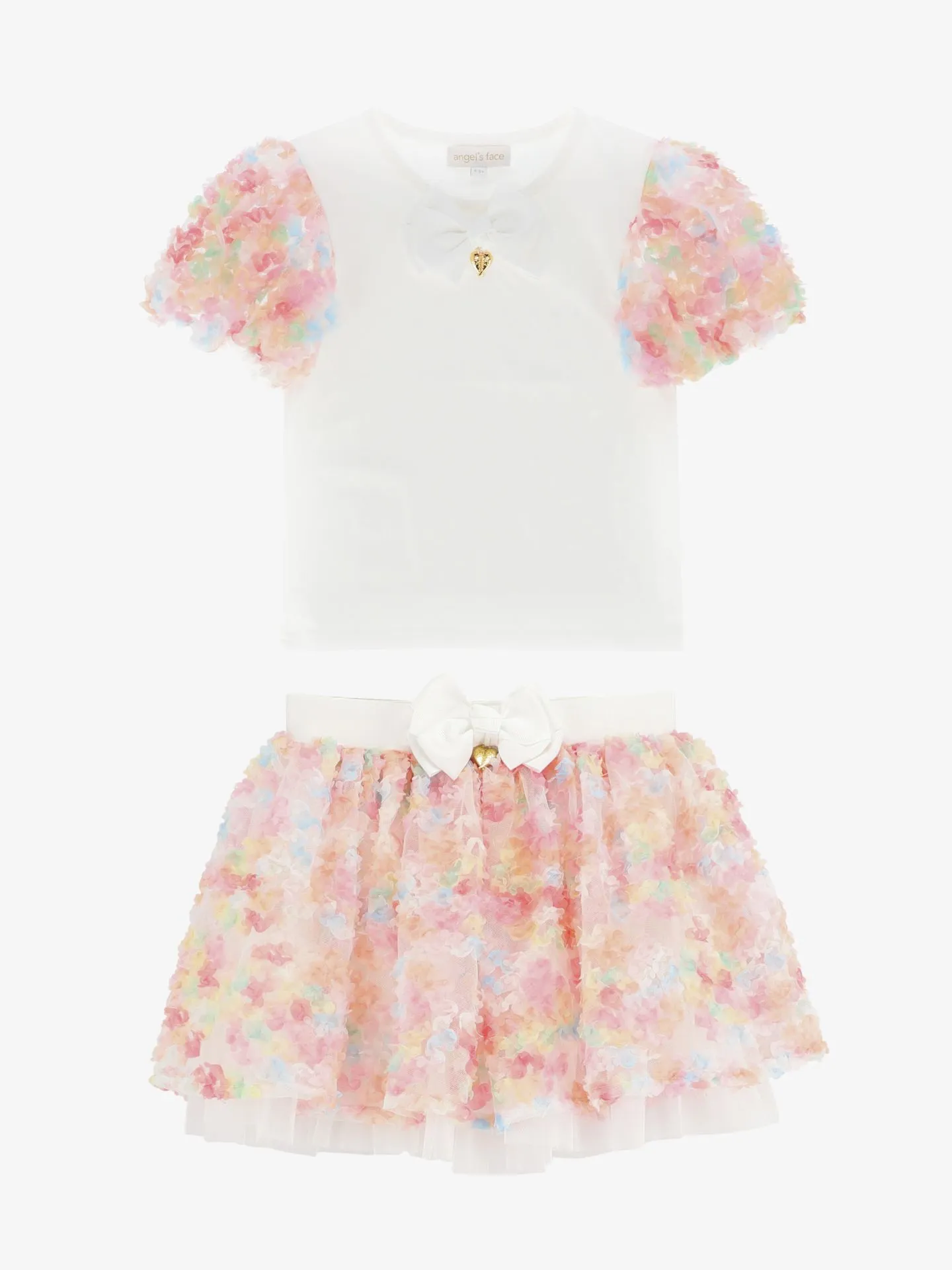 Angels Face Meisjes set rok confetti snowdrop multi