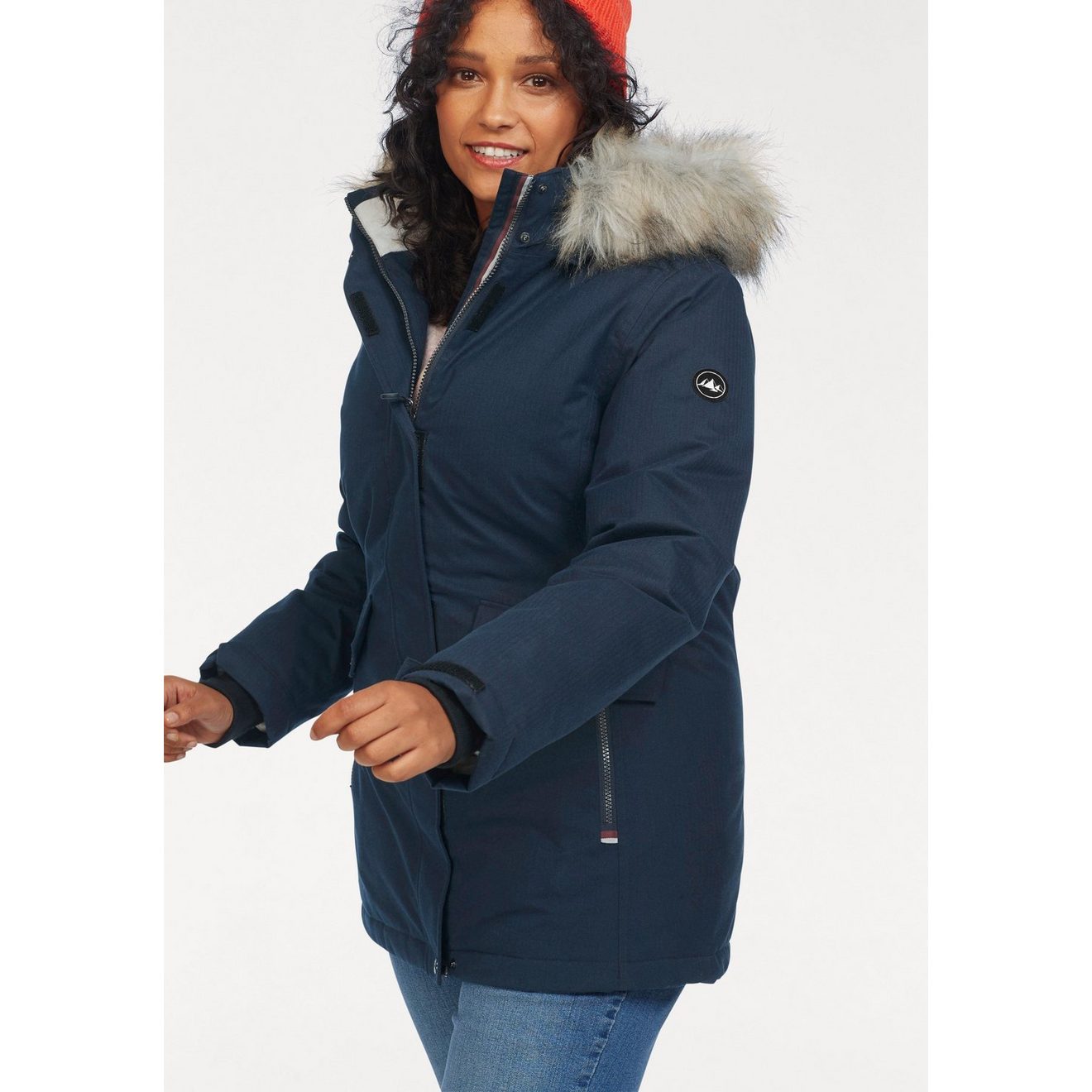 Polarino Functionele parka Waterafstotend, winddicht en ademend