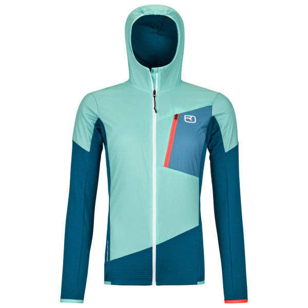 Ortovox  Women's Ladiz Hybrid Jacket - Windjack, turkoois/blauw