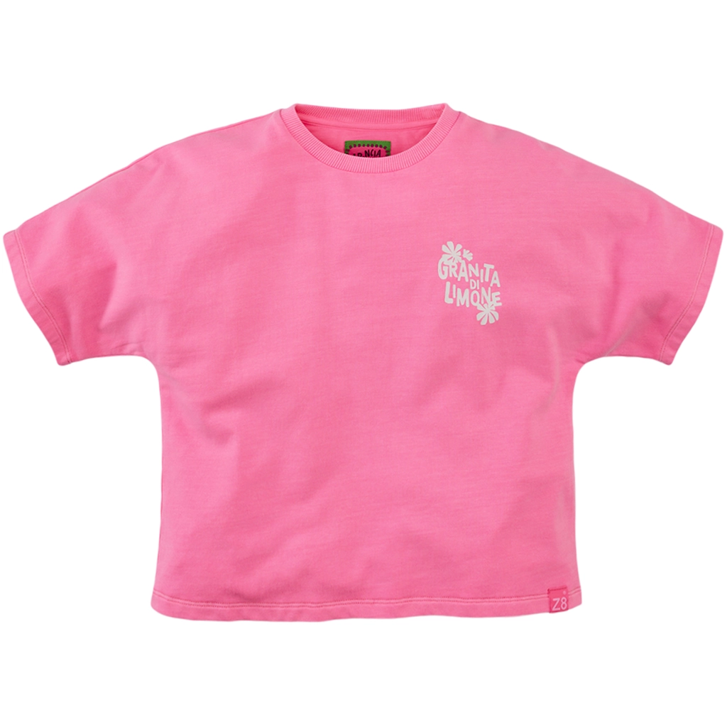 Z8-collectie T-shirt BOXY Mimi (chaotic pink)