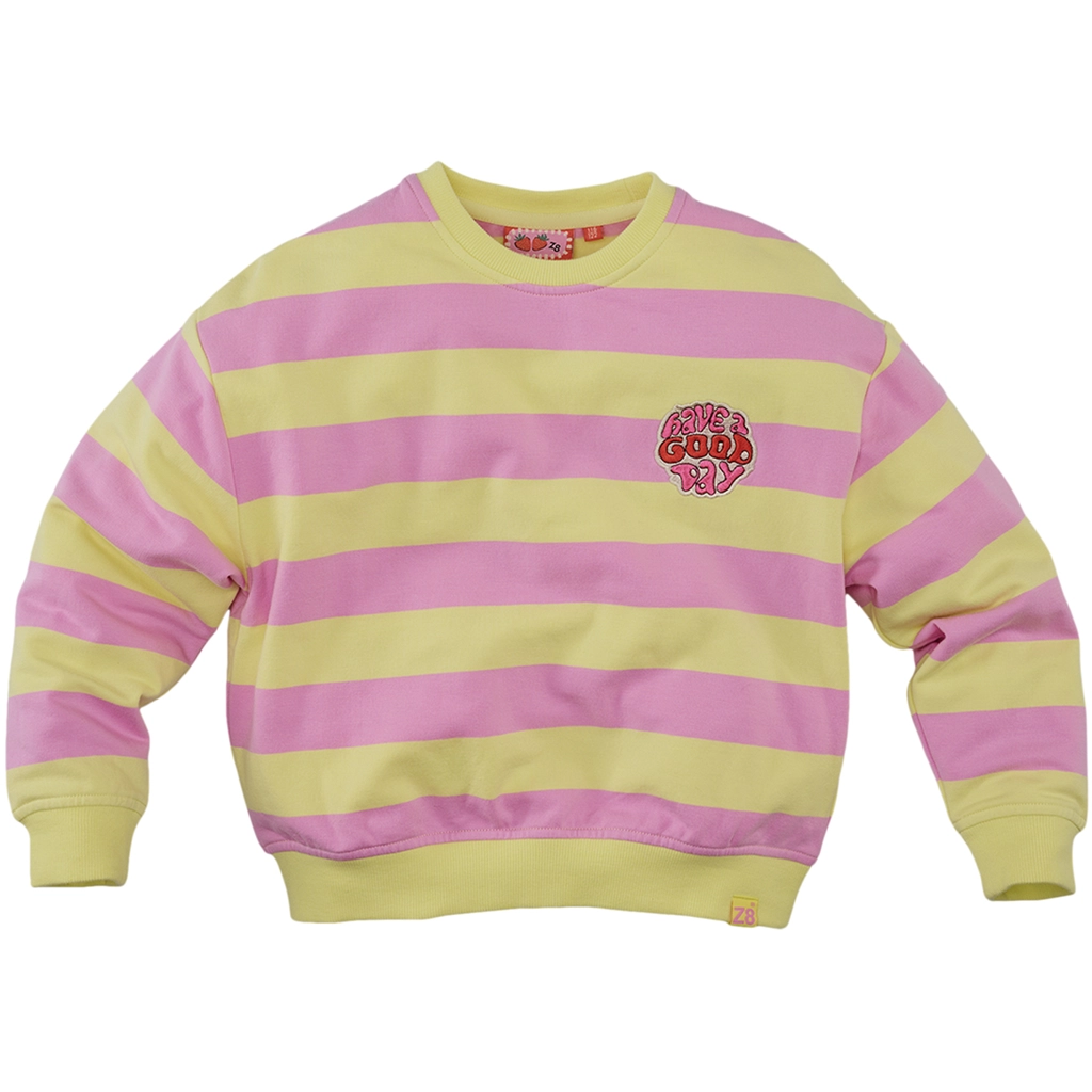 Z8-collectie Trui sweater Devanie (sunny breeze/sorbet pink)