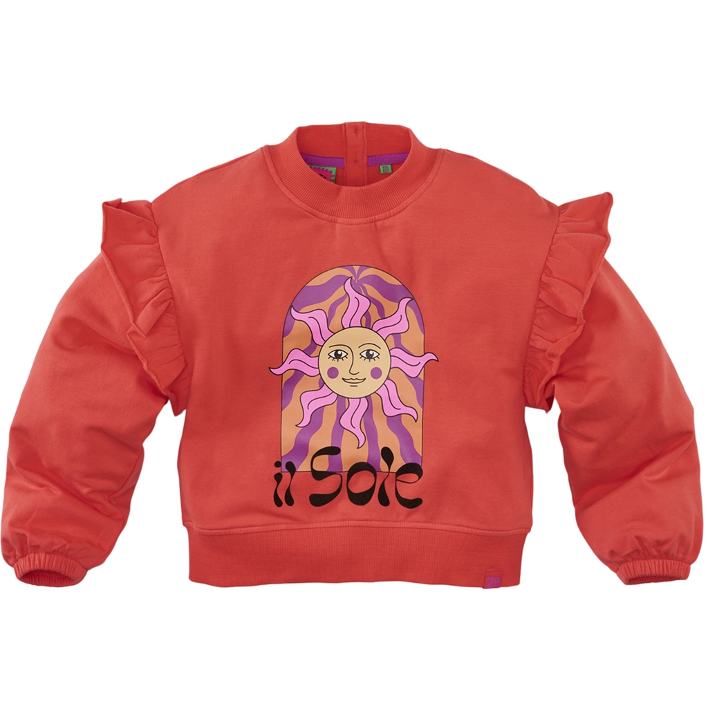 Z8-collectie Trui sweater Lunetta (tropical coral)