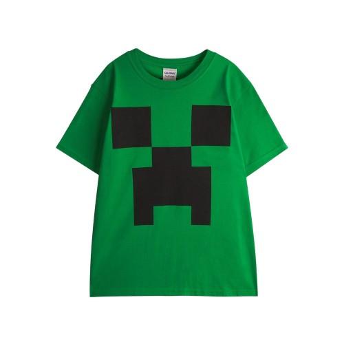 Minecraft jongens T-shirt met korte mouwen 7-8 Years groen
