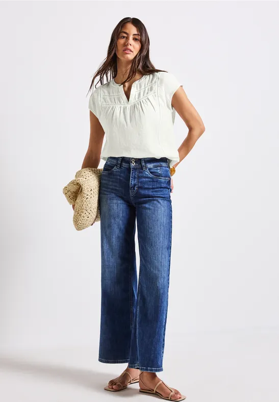 Street One Blouse met tape details