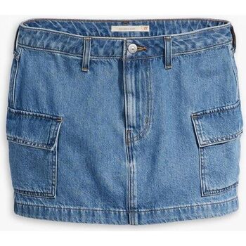 Levi's Rok Levis A7520 0000 94 CARGO SKIRT-DENIM MEDIUM BLUE