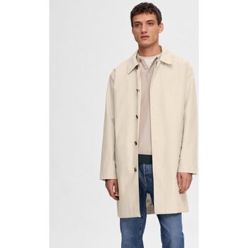 Selected Blazer  16091586 SLHDEVON LAYERS CARCOAT-OATMEAL