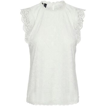 Pieces Top  17120454 OLLINE-CLOUD DANCER