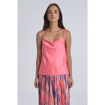 Molly Bracken Top  MW106BP-CORAL PINK