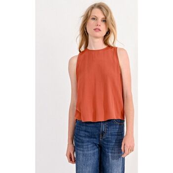 Molly Bracken Top  T1801CP-CARAMEL