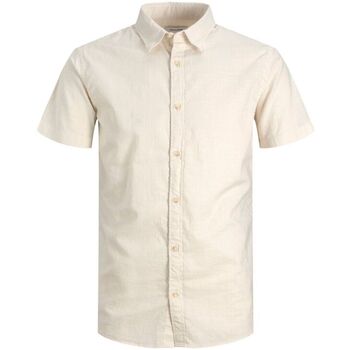 Jack & jones Overhemd Lange Mouw Jack & Jones 12223332 SLUB SS-CLOUD DANCER
